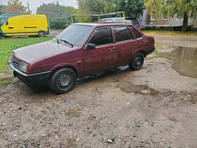 Красный ВАЗ 21099, объемом двигателя 1.6 л и пробегом 160 тыс. км за 1400 $, фото 2 на Automoto.ua