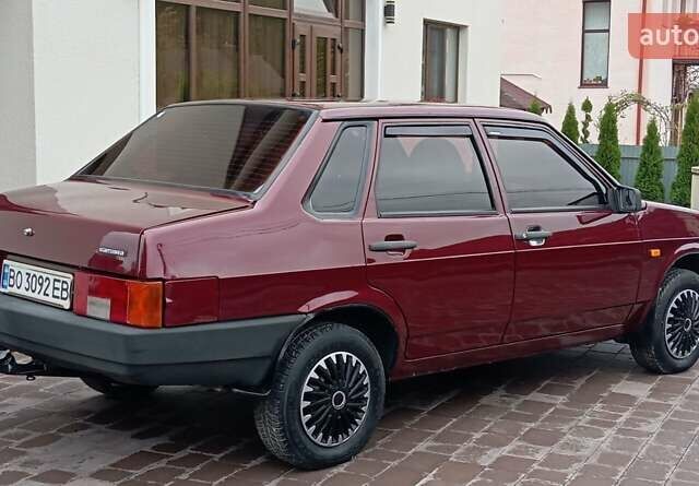 Красный ВАЗ 21099, объемом двигателя 1.6 л и пробегом 267 тыс. км за 2150 $, фото 13 на Automoto.ua