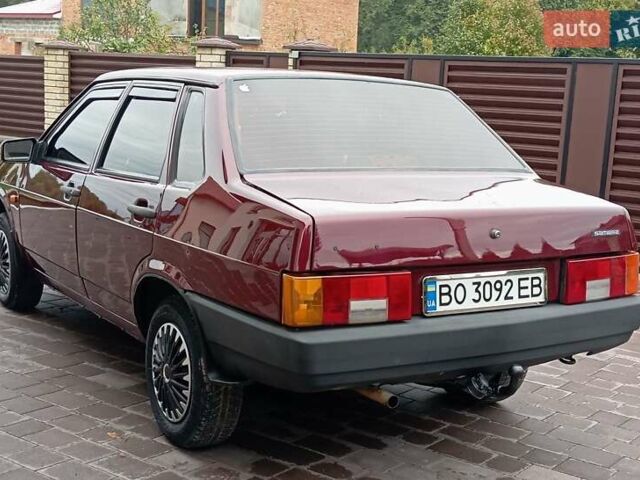 Красный ВАЗ 21099, объемом двигателя 1.6 л и пробегом 267 тыс. км за 2150 $, фото 7 на Automoto.ua