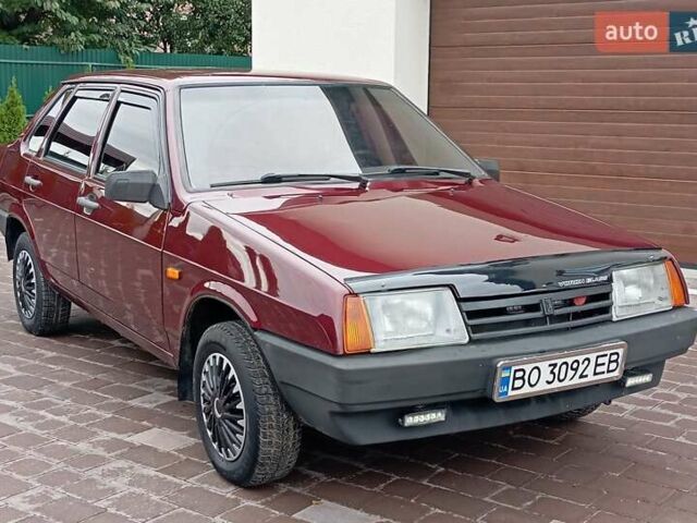 Красный ВАЗ 21099, объемом двигателя 1.6 л и пробегом 267 тыс. км за 2150 $, фото 11 на Automoto.ua