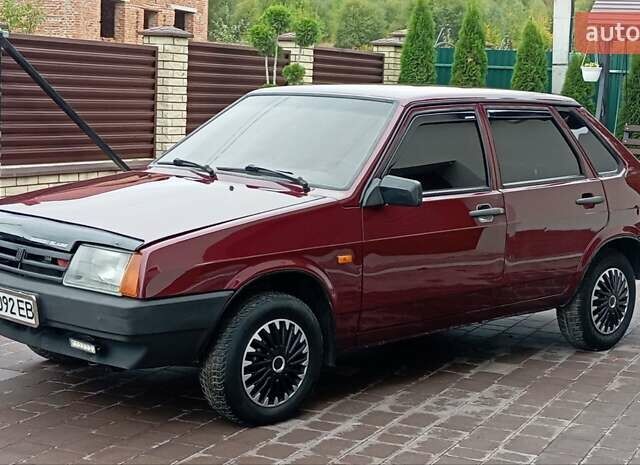 Красный ВАЗ 21099, объемом двигателя 1.6 л и пробегом 267 тыс. км за 2150 $, фото 1 на Automoto.ua