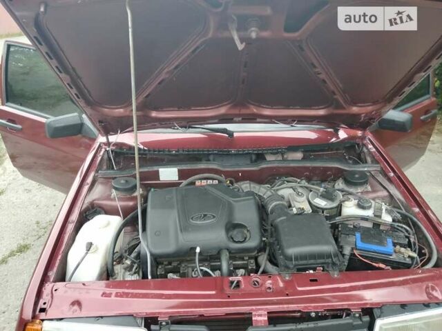 Червоний ВАЗ 21099, об'ємом двигуна 1.6 л та пробігом 192 тис. км за 2450 $, фото 8 на Automoto.ua