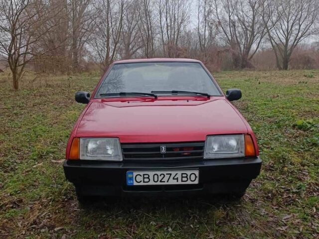 Красный ВАЗ 21099, объемом двигателя 1.6 л и пробегом 150 тыс. км за 2050 $, фото 3 на Automoto.ua