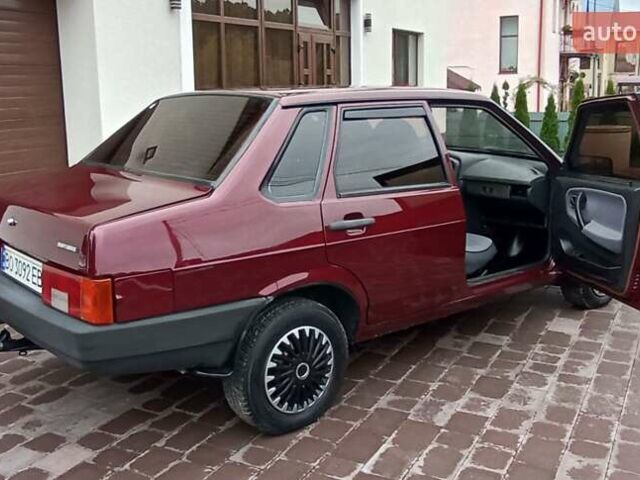 Красный ВАЗ 21099, объемом двигателя 1.6 л и пробегом 267 тыс. км за 2150 $, фото 27 на Automoto.ua