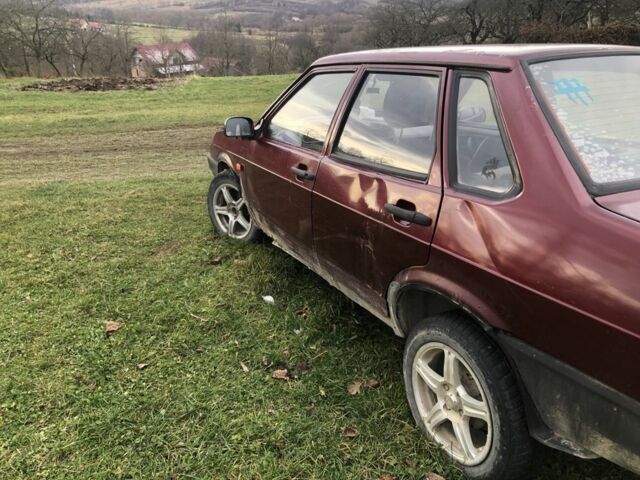 Червоний ВАЗ 21099, об'ємом двигуна 1.6 л та пробігом 300 тис. км за 450 $, фото 4 на Automoto.ua