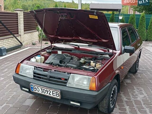 Красный ВАЗ 21099, объемом двигателя 1.6 л и пробегом 267 тыс. км за 2150 $, фото 41 на Automoto.ua
