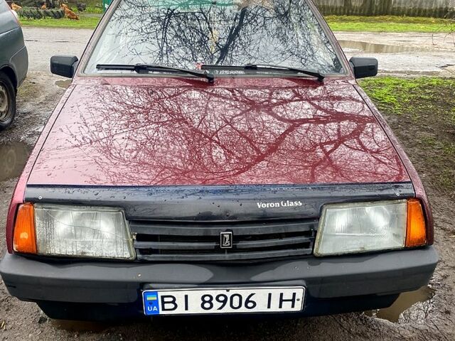 ВАЗ 21099 2008 в Полтаве на Automoto.ua Красный ВАЗ 21099, объемом двигателя 1.6 л и пробегом 0 тыс. км за 2100 $, фото 2 на Automoto.ua