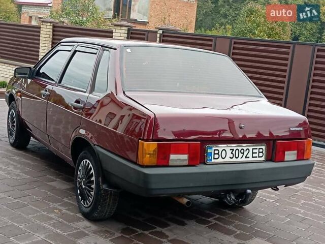 Красный ВАЗ 21099, объемом двигателя 1.6 л и пробегом 267 тыс. км за 2150 $, фото 5 на Automoto.ua