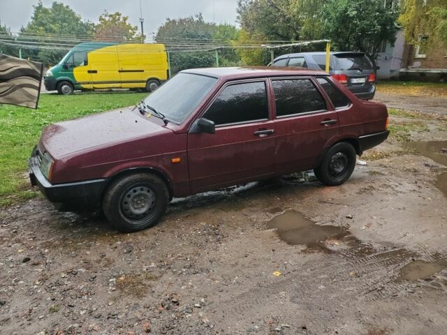 Красный ВАЗ 21099, объемом двигателя 1.6 л и пробегом 160 тыс. км за 1400 $, фото 8 на Automoto.ua