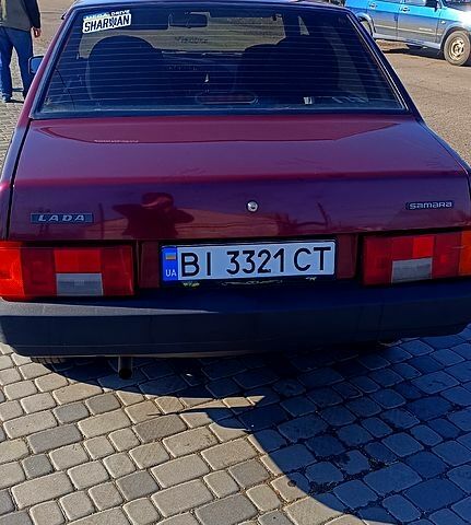 Красный ВАЗ 21099, объемом двигателя 1.6 л и пробегом 0 тыс. км за 2350 $, фото 2 на Automoto.ua
