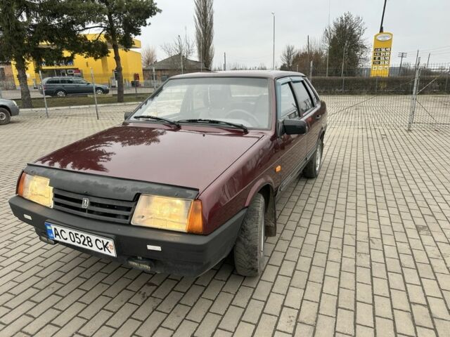 Червоний ВАЗ 21099, об'ємом двигуна 1.6 л та пробігом 229 тис. км за 1550 $, фото 1 на Automoto.ua