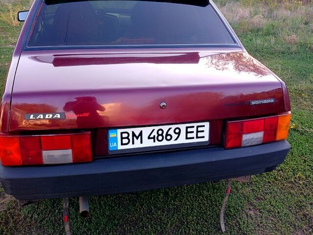 Красный ВАЗ 21099, объемом двигателя 1.6 л и пробегом 297 тыс. км за 1800 $, фото 5 на Automoto.ua