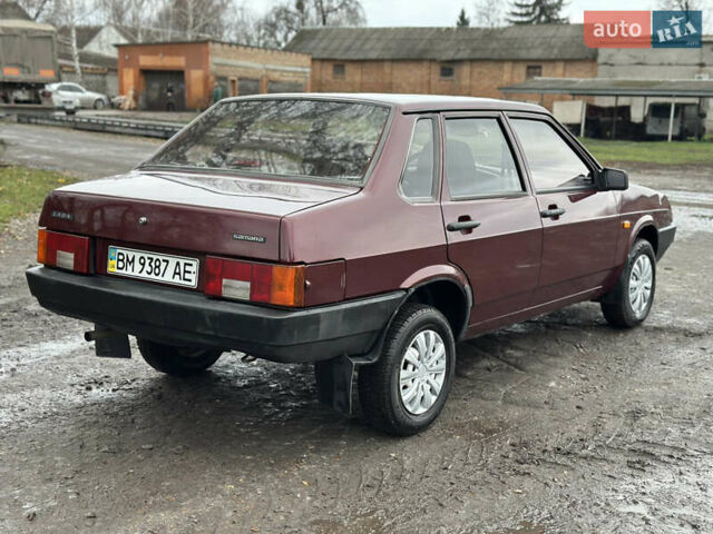 Красный ВАЗ 21099, объемом двигателя 0 л и пробегом 168 тыс. км за 2499 $, фото 2 на Automoto.ua
