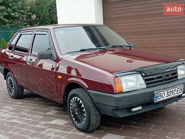 Красный ВАЗ 21099, объемом двигателя 1.6 л и пробегом 267 тыс. км за 2150 $, фото 16 на Automoto.ua