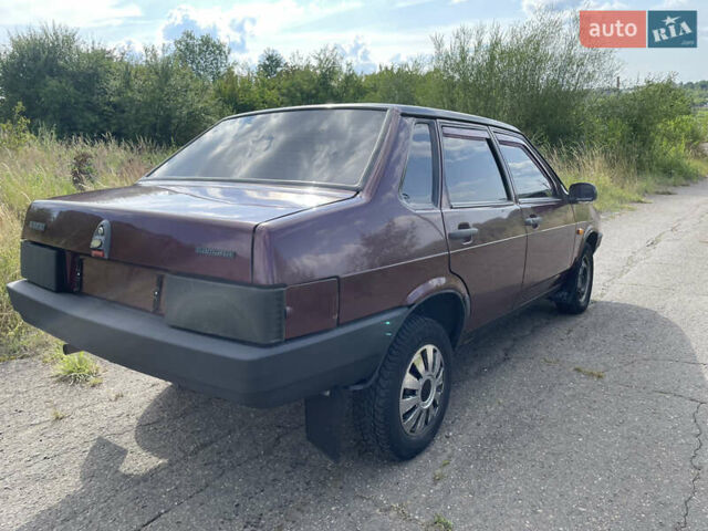 Красный ВАЗ 21099, объемом двигателя 1.6 л и пробегом 221 тыс. км за 1500 $, фото 13 на Automoto.ua