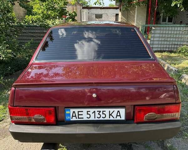Красный ВАЗ 21099, объемом двигателя 1.5 л и пробегом 240 тыс. км за 2200 $, фото 1 на Automoto.ua