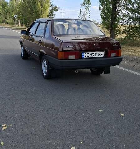 Красный ВАЗ 21099, объемом двигателя 1.6 л и пробегом 61 тыс. км за 3850 $, фото 4 на Automoto.ua