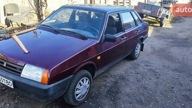 Червоний ВАЗ 21099, об'ємом двигуна 1.6 л та пробігом 6 тис. км за 4500 $, фото 1 на Automoto.ua