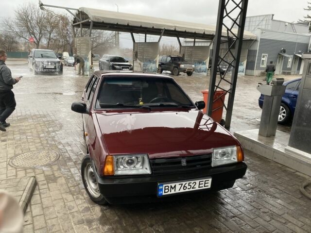 Красный ВАЗ 21099, объемом двигателя 1.5 л и пробегом 270 тыс. км за 2200 $, фото 5 на Automoto.ua