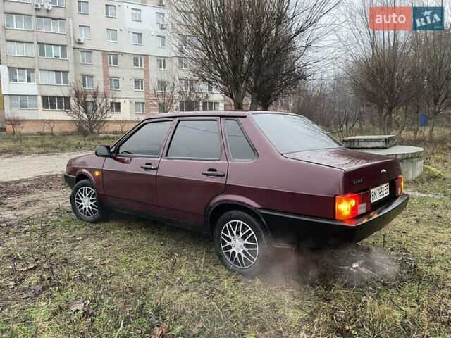 Червоний ВАЗ 21099, об'ємом двигуна 1.6 л та пробігом 270 тис. км за 2300 $, фото 4 на Automoto.ua