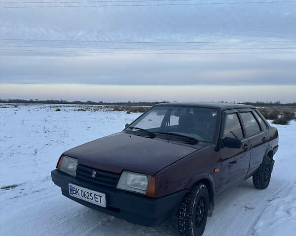 Красный ВАЗ 21099, объемом двигателя 1.59 л и пробегом 81 тыс. км за 1799 $, фото 11 на Automoto.ua