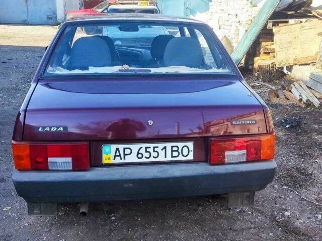 Красный ВАЗ 21099, объемом двигателя 1.6 л и пробегом 6 тыс. км за 4500 $, фото 3 на Automoto.ua