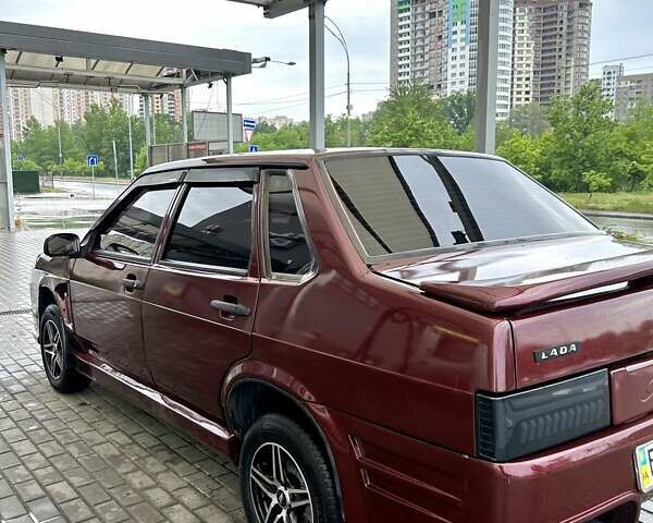 Красный ВАЗ 21099, объемом двигателя 1.6 л и пробегом 205 тыс. км за 1999 $, фото 9 на Automoto.ua