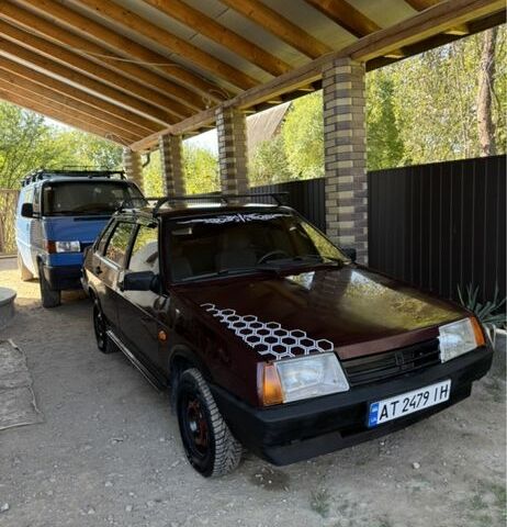 Красный ВАЗ 21099, объемом двигателя 1.6 л и пробегом 290 тыс. км за 1650 $, фото 1 на Automoto.ua