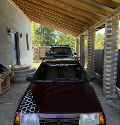 Красный ВАЗ 21099, объемом двигателя 1.6 л и пробегом 290 тыс. км за 1650 $, фото 2 на Automoto.ua