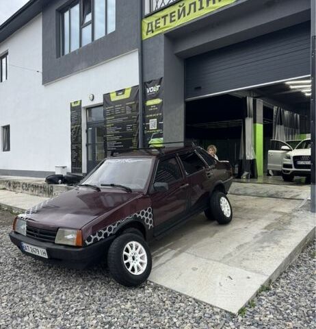 Красный ВАЗ 21099, объемом двигателя 1.6 л и пробегом 290 тыс. км за 1650 $, фото 5 на Automoto.ua