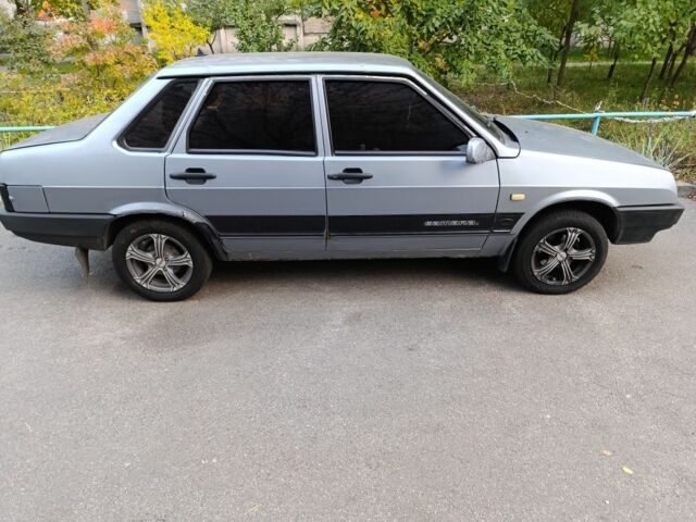 Серый ВАЗ 21099, объемом двигателя 1.5 л и пробегом 146 тыс. км за 2038 $, фото 1 на Automoto.ua