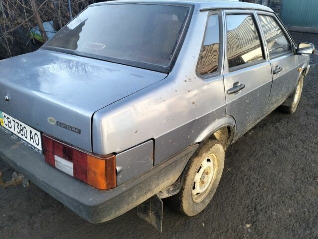 Серый ВАЗ 21099, объемом двигателя 1.6 л и пробегом 105 тыс. км за 1600 $, фото 2 на Automoto.ua