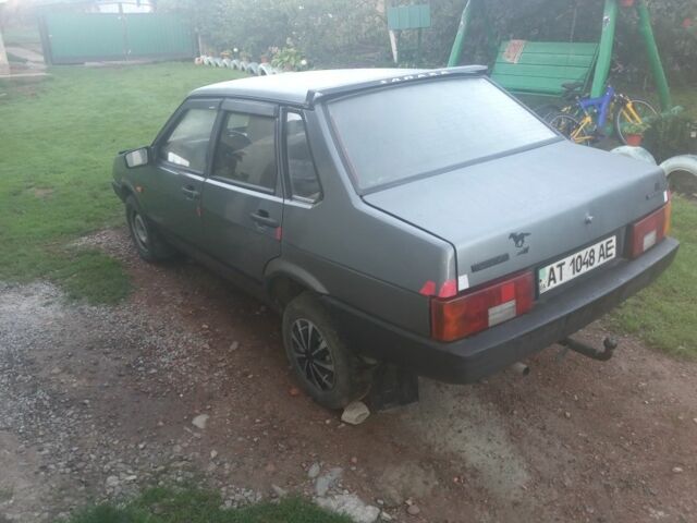 Серый ВАЗ 21099, объемом двигателя 1.5 л и пробегом 246 тыс. км за 1100 $, фото 5 на Automoto.ua