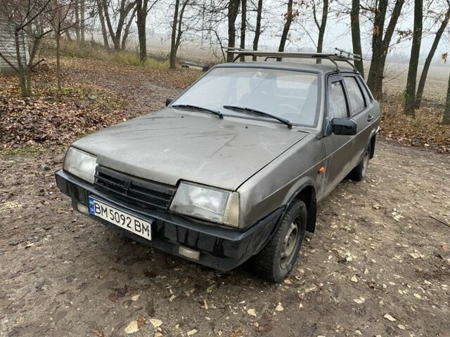 Серый ВАЗ 21099, объемом двигателя 1.3 л и пробегом 213 тыс. км за 850 $, фото 2 на Automoto.ua