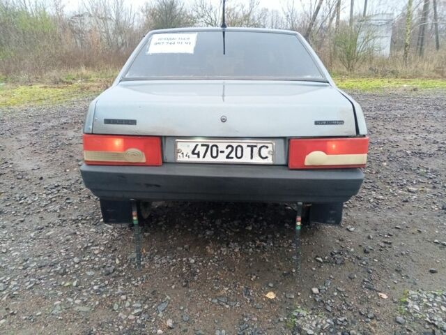 Серый ВАЗ 21099, объемом двигателя 0 л и пробегом 120 тыс. км за 785 $, фото 4 на Automoto.ua