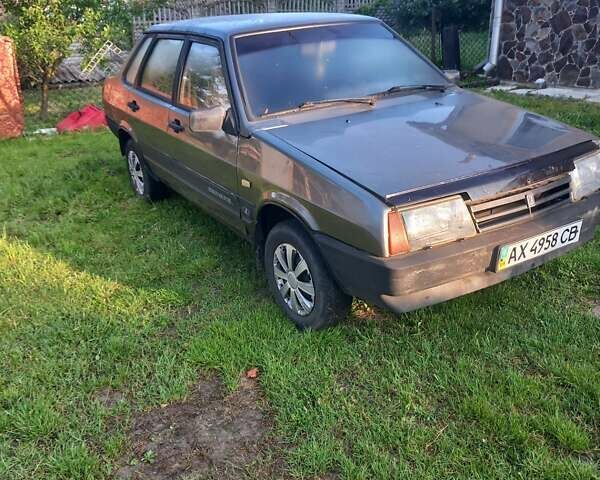 Серый ВАЗ 21099, объемом двигателя 1.5 л и пробегом 128 тыс. км за 481 $, фото 1 на Automoto.ua