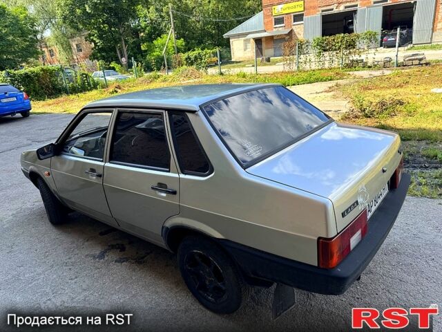 Серый ВАЗ 21099, объемом двигателя 1.5 л и пробегом 48 тыс. км за 1500 $, фото 3 на Automoto.ua