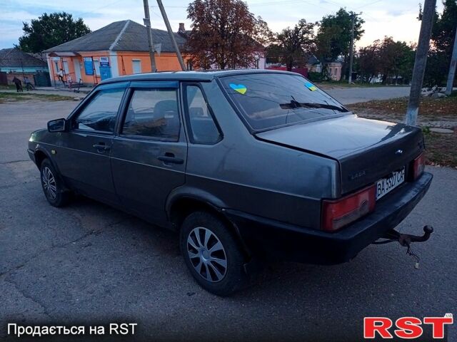 Серый ВАЗ 21099, объемом двигателя 1.3 л и пробегом 450 тыс. км за 1200 $, фото 1 на Automoto.ua