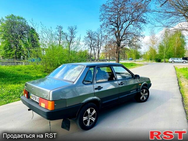 Серый ВАЗ 21099, объемом двигателя 1.5 л и пробегом 207 тыс. км за 1020 $, фото 4 на Automoto.ua