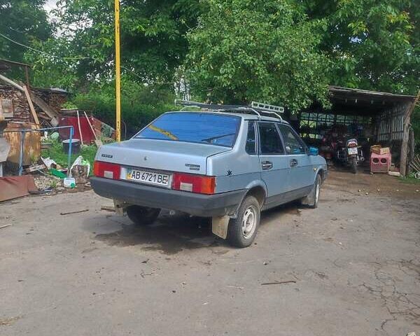 Серый ВАЗ 21099, объемом двигателя 1 л и пробегом 243 тыс. км за 1100 $, фото 4 на Automoto.ua