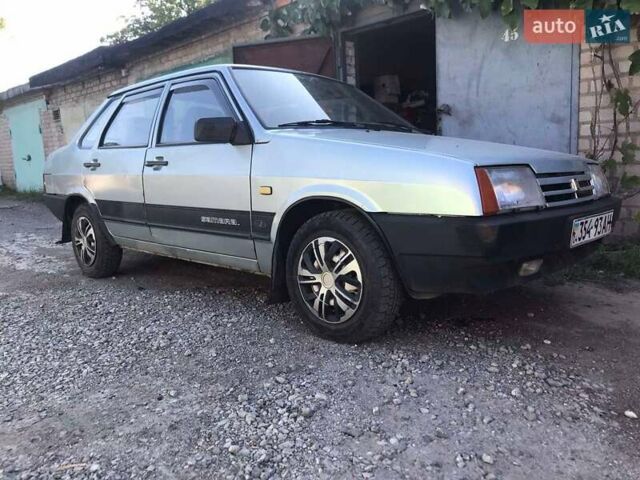 Сірий ВАЗ 21099, об'ємом двигуна 1.5 л та пробігом 350 тис. км за 1400 $, фото 1 на Automoto.ua
