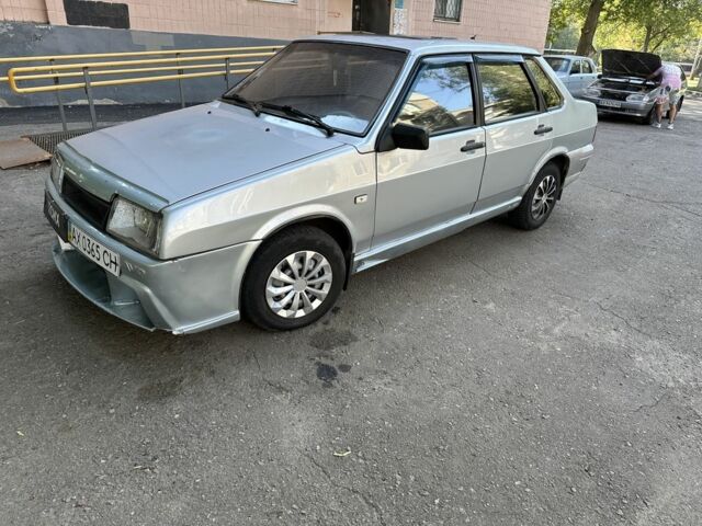 Сірий ВАЗ 21099, об'ємом двигуна 1.5 л та пробігом 80 тис. км за 1093 $, фото 1 на Automoto.ua