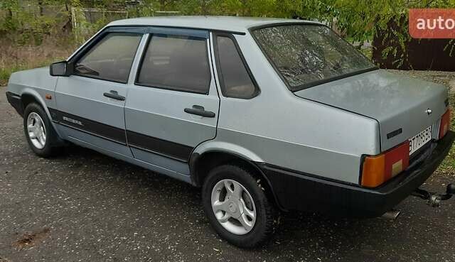 Серый ВАЗ 21099, объемом двигателя 1.5 л и пробегом 270 тыс. км за 1300 $, фото 1 на Automoto.ua