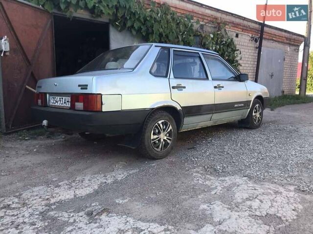 Сірий ВАЗ 21099, об'ємом двигуна 1.5 л та пробігом 350 тис. км за 1400 $, фото 3 на Automoto.ua