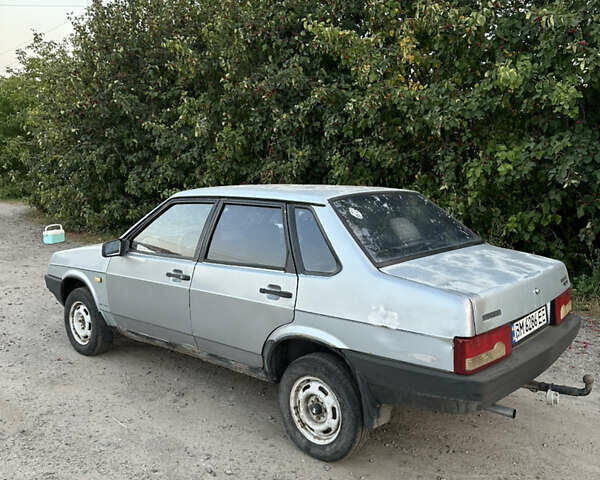 Сірий ВАЗ 21099, об'ємом двигуна 1.5 л та пробігом 406 тис. км за 1150 $, фото 4 на Automoto.ua