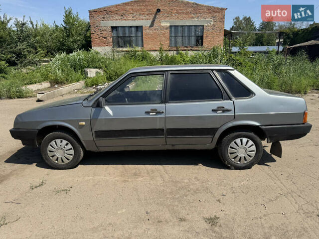 Сірий ВАЗ 21099, об'ємом двигуна 1.5 л та пробігом 289 тис. км за 1100 $, фото 1 на Automoto.ua