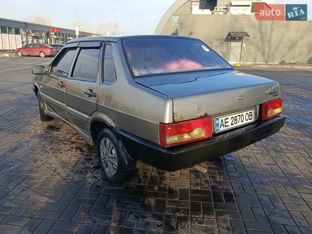 Серый ВАЗ 21099, объемом двигателя 1.5 л и пробегом 350 тыс. км за 950 $, фото 3 на Automoto.ua