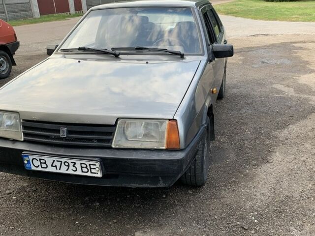 Серый ВАЗ 21099, объемом двигателя 1.5 л и пробегом 100 тыс. км за 1500 $, фото 1 на Automoto.ua