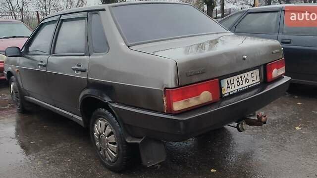 Серый ВАЗ 21099, объемом двигателя 1.6 л и пробегом 488 тыс. км за 1300 $, фото 6 на Automoto.ua