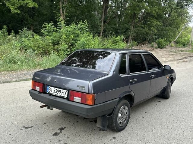 Серый ВАЗ 21099, объемом двигателя 1.5 л и пробегом 191 тыс. км за 1300 $, фото 5 на Automoto.ua